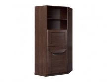 MEBIN - BARI Witryna narożna 1D z barkiem  